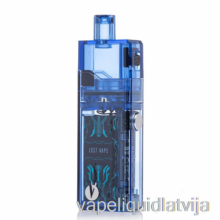 Pazaudēts Vape Orion Art 18w Pod System Zils Dzidrs Vape šķidrums